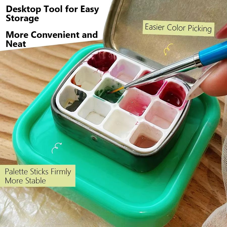 Organisateur d'outils magnétiques pour ongles, plateau de rangement pour têtes de meulage des ongles