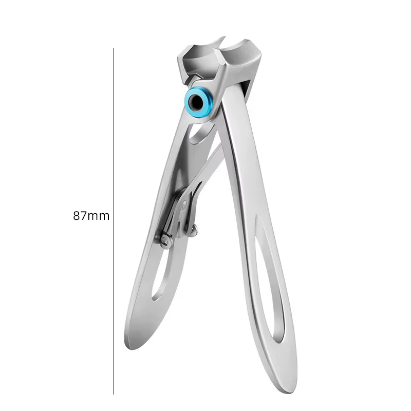 Coupe-ongles en acier inoxydable, ciseaux de manucure, épais et dur, outils de pédicure, 1 pièce