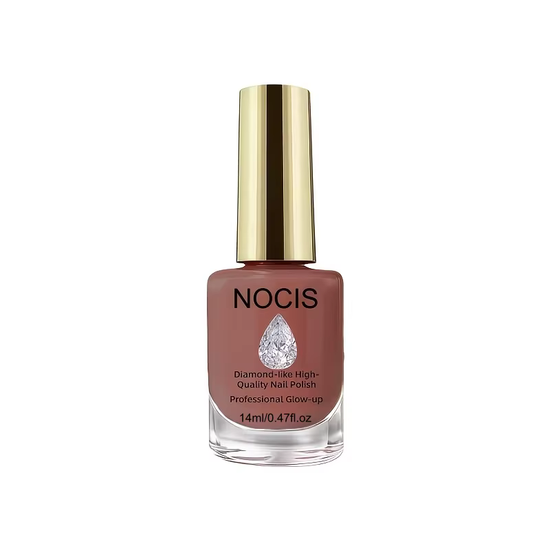 NOCIS 14ml Un vernis à ongles rouge-brun haut de gamme pour l'automne et l'hiver qui crée une ambian