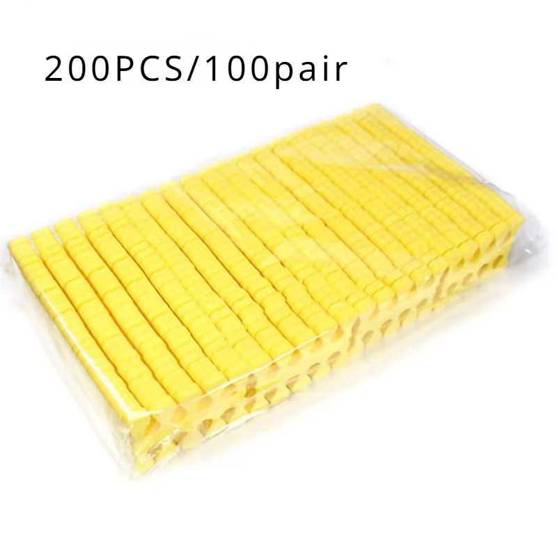 Séparateurs d'orteils pour Nail Art, 100 à 200 pièces/paquet, éponge pour pieds, vernis Gel UV doux,