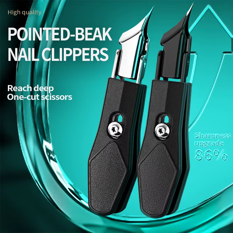 Coupe-ongles professionnel en acier inoxydable, précision ultime, pinces à cuticules, particulièreme