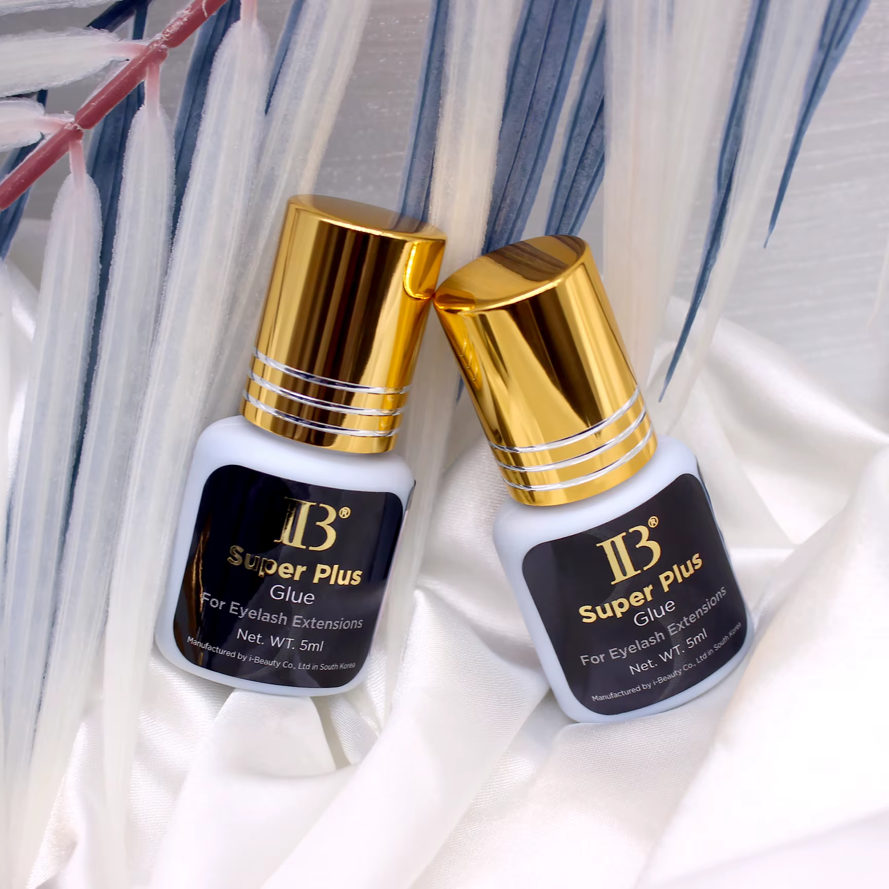 10 bouteilles de colle IB Ultra Super Plus, fournitures d'extensions de faux cils individuels à séch