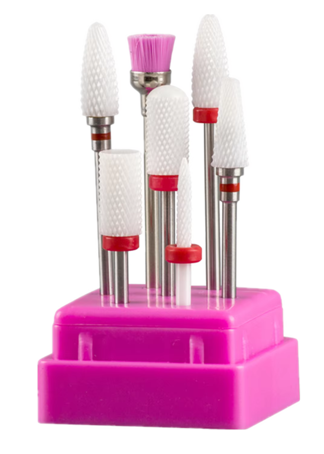 Ensemble de fraises en acier au tungstène pour Nail Art, foret à ongles en céramique, perceuse élect