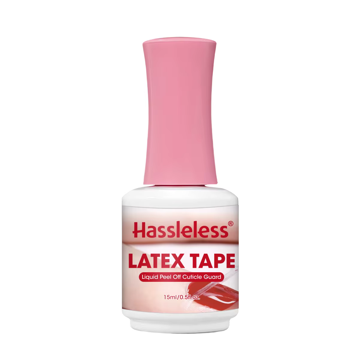 Hassleless 15ml Vernis à ongles peel-off (barrière protectrice pour cuticules) — Idéal pour les débu