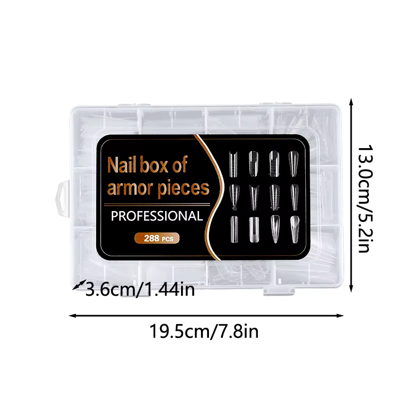 Embouts en acrylique pour gel UV, construction rapide des ongles, extension des ongles, moules supér