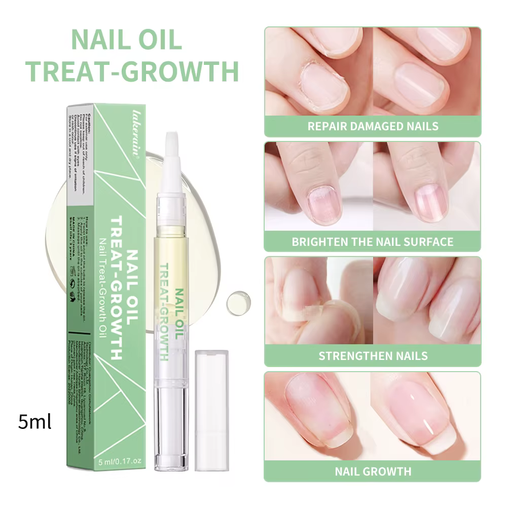Huile de renforcement pour la croissance des ongles, 5ml, huile saine et forte pour la croissance de