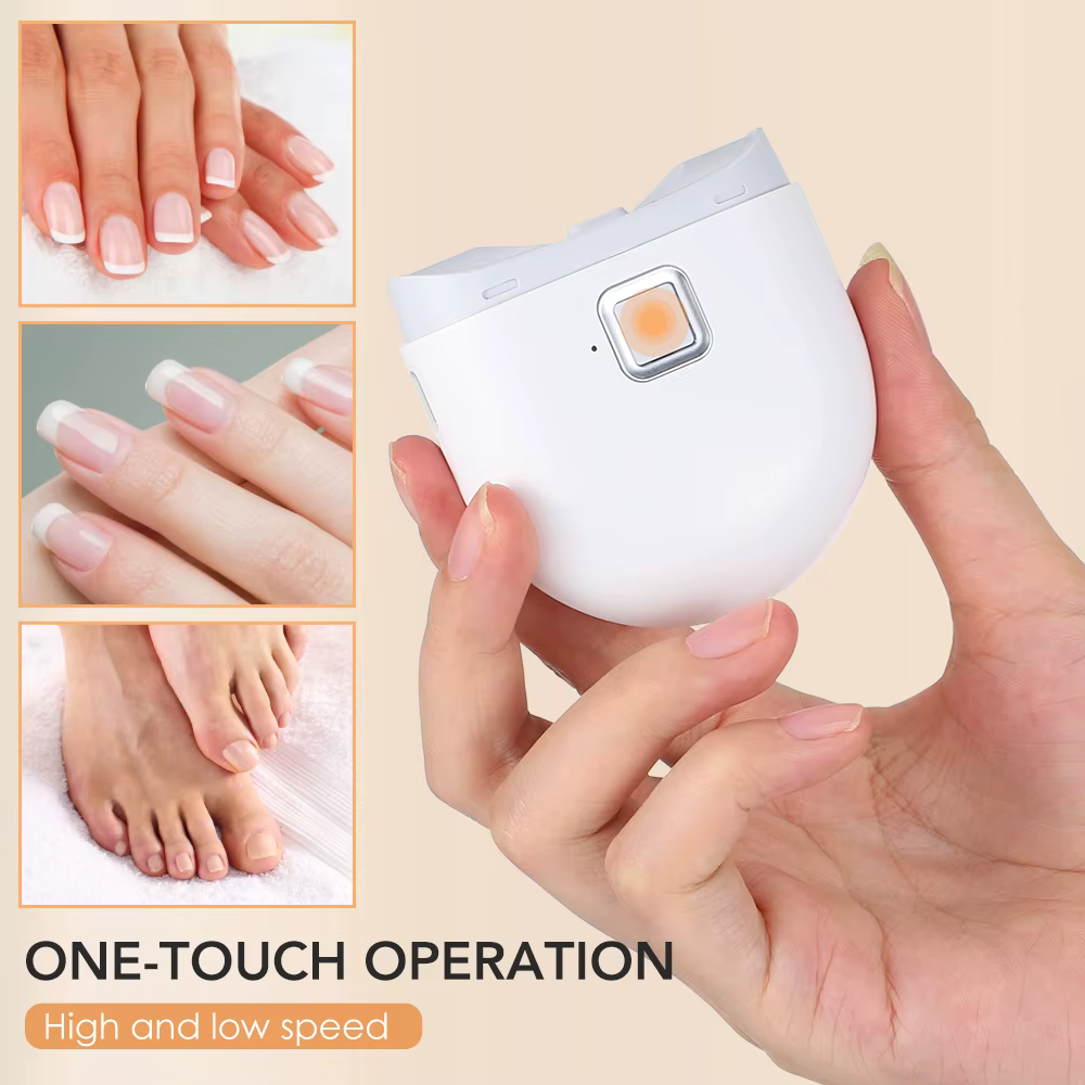 Coupe-ongles électrique automatique avec coupe-ongles léger, manucure pour soins de bébé, ciseaux po