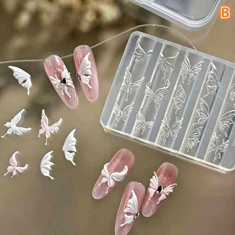 Moule à ongles DIY motif rose, plaque de stamping pour manucure, mini moule en silicone 3D, décorati