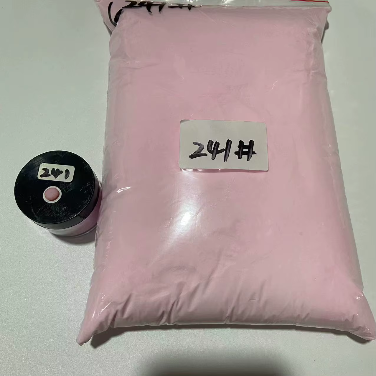 100g professionnel nu rose cristal acrylique poudre 3in1 Extension/travail/sculpture cristal rose po