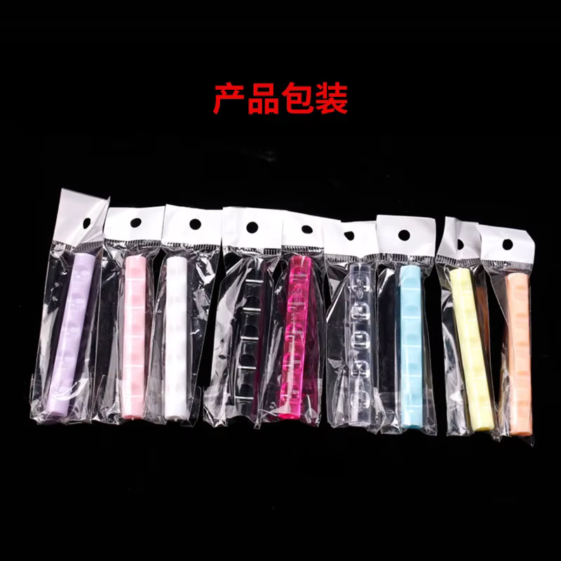 Support de brosse à ongles à 5 grilles, organisateur d'étagère, support de stylo transparent en acry