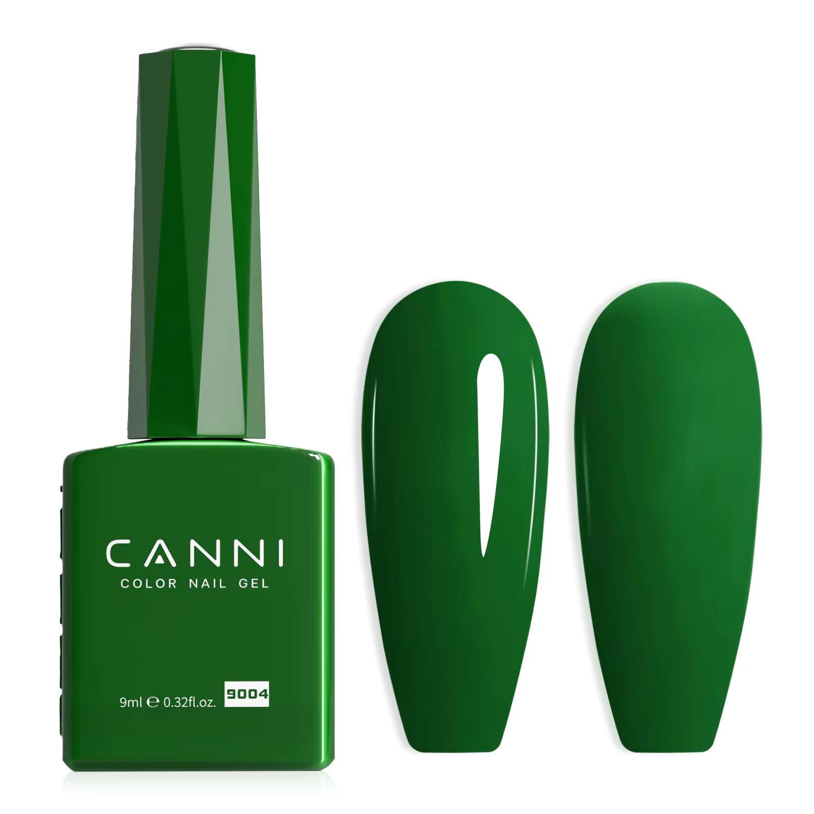 CANNI 9ml vernis à ongles couleur verte oeil de chat ongles magnétiques tremper UV LED Semi Permanen