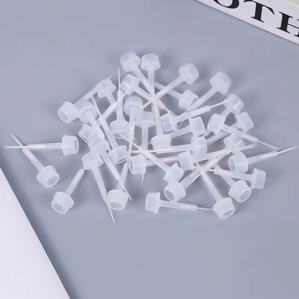 Brosse de remplacement pour vernis à ongles, 20 pièces, détails de dessin, brosse pour Gel liquide,
