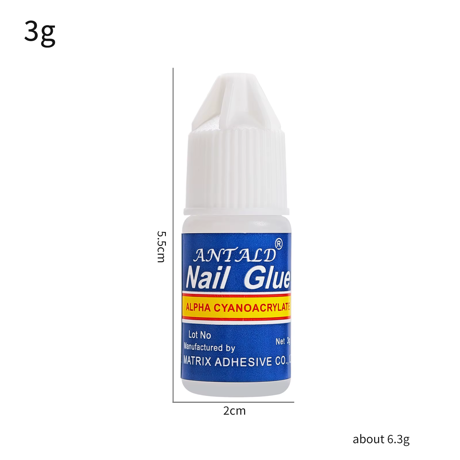 Patch pour ongles solide, facile à coller, liaison adhésive gommeuse, colle UV, bâton de modélisatio