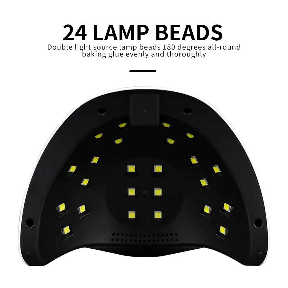 Lampe à ongles professionnelle LED manucure lampe UV sèche-ongles pour Gel UV LED Gel Machine à ongl