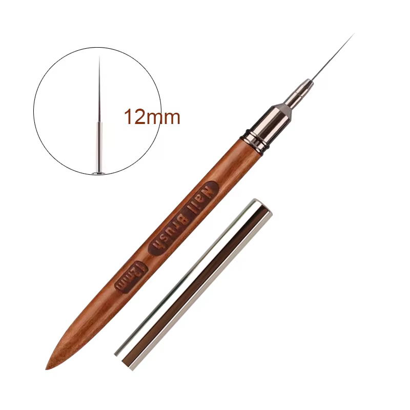 Pinceau pour Nail Art, vérificateur pour dessin d'ongles, peinture, outil de Nail Art, pinceaux de p