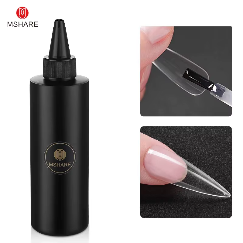 MSHARE – couche de Base de colle à ongles 3 en 1, Solution antidérapante en Gel, 250g, 250ml, vernis