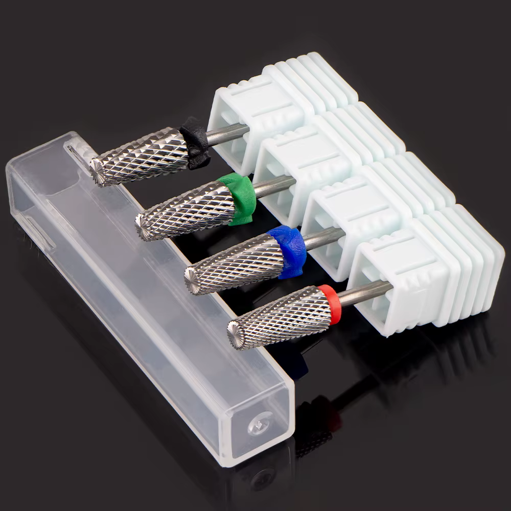Fraise en carbure de tungstène, forets à ongles pour perceuse à ongles électrique, Machine de manucu