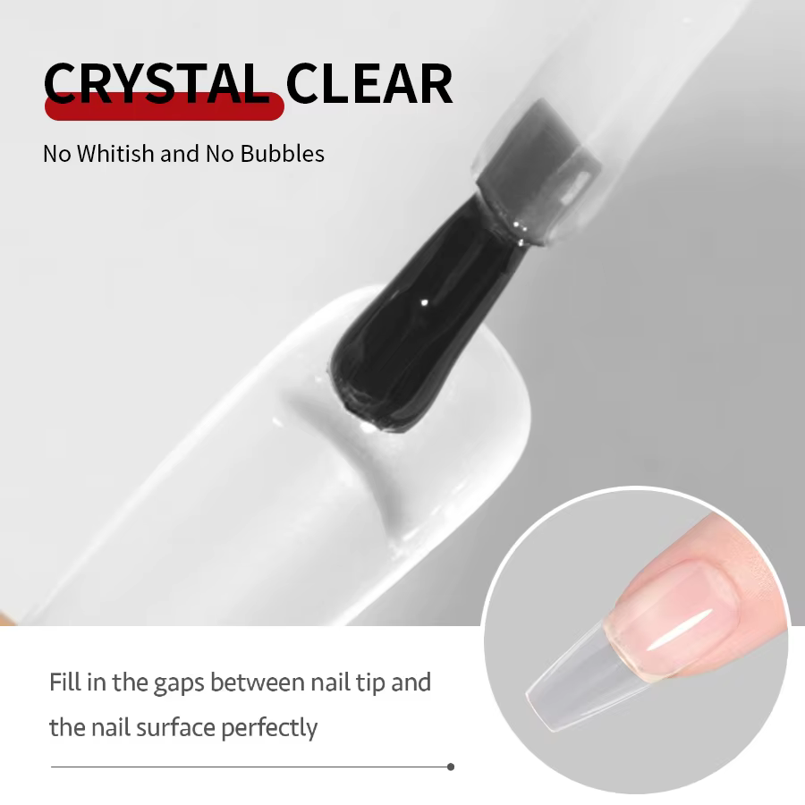 RS NACanon-Faux ongles adhésifs pour nail art, 12g, gel adhésif, imbibé, colle UV, N64.Solid