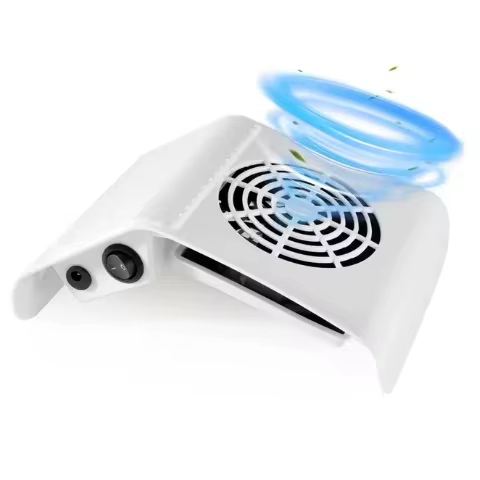 Aspirateur collecteur de poussière d'ongles professionnel-extracteur de poussière de manucure à faib