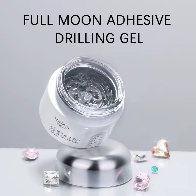 ANNIES 20g vernis Gel pleine lune adhésif forage Gel amélioration des ongles Gel fort ne coule pas