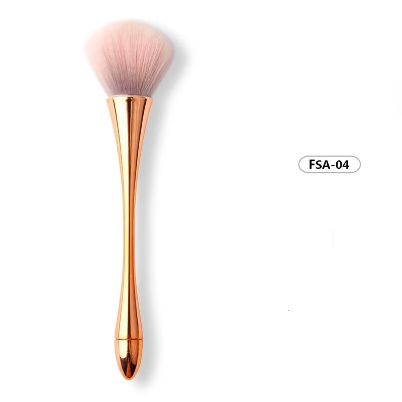 Brosse de nettoyage de la poussière des ongles, tête douce, nettoyant pour Nail Art, dissolvant de p