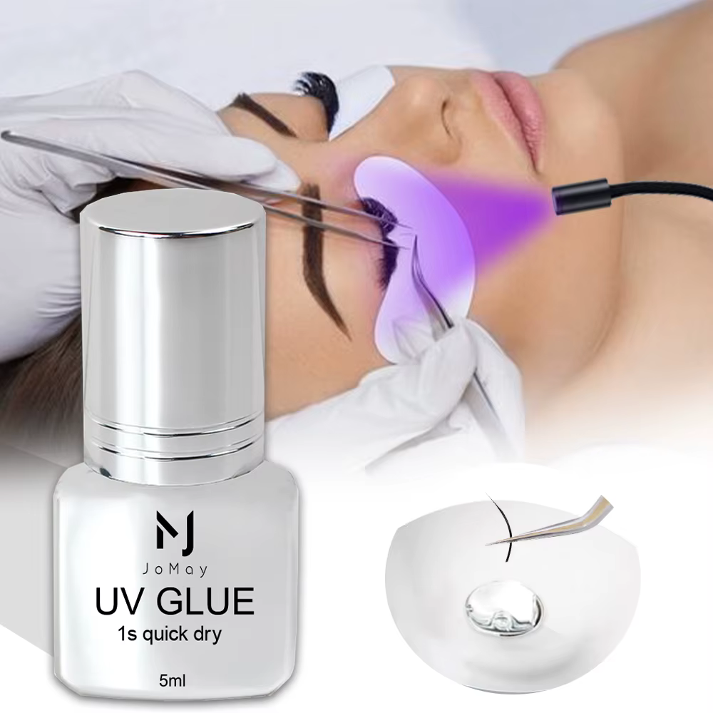 JOMAY colle UV colle à cils Extra forte colle à cils fournitures d'extension colle UV 5ML adhésif ét
