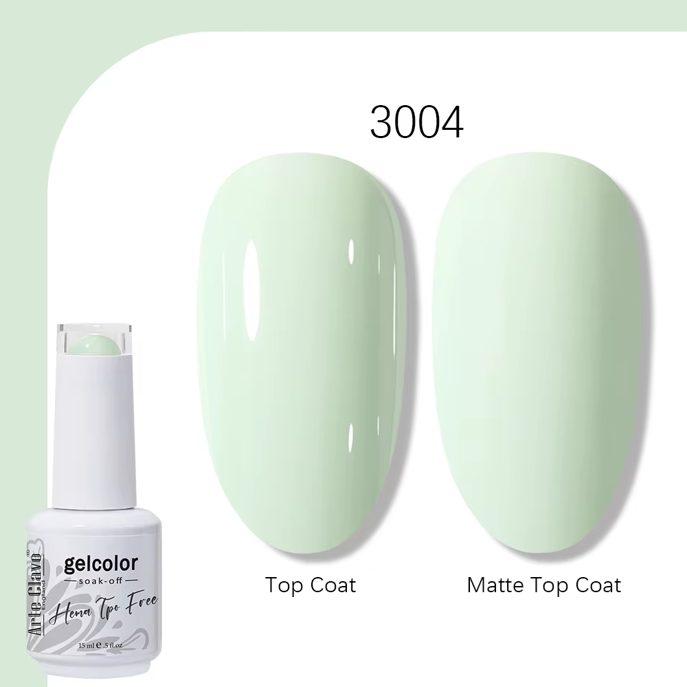Arte Clavo Gel vernis à ongles 400 couleurs 15ml Semi Permanent Gel vernis Base couche de finition N