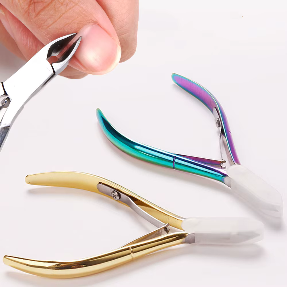 Coupe-cuticules professionnel, ciseaux de manucure, poussoir de pédicure, dissolvant de peau morte,
