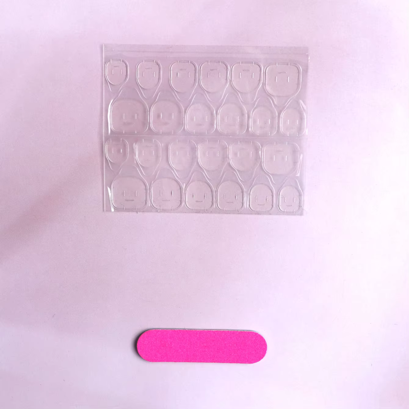 24 faux ongles artificiels en acrylique noir, tête carrée, longs femmes de Ballet, amovibles, pointe