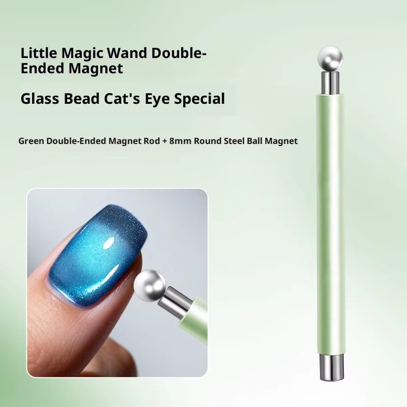 Outil magnétique œil de chat, bâton magnétique pour Nail Art à Double extrémité pour bricolage, Gel 