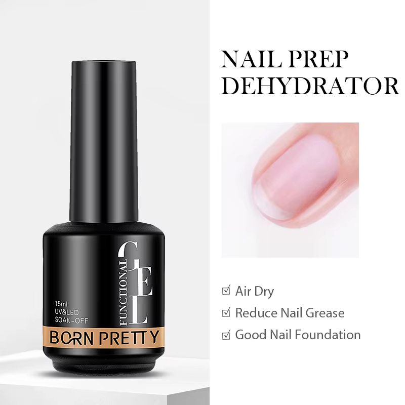 BORN PRETTY 15ml vernis à ongles Gel de Base en caoutchouc rose laiteux vernis Semi-Permanent à pail