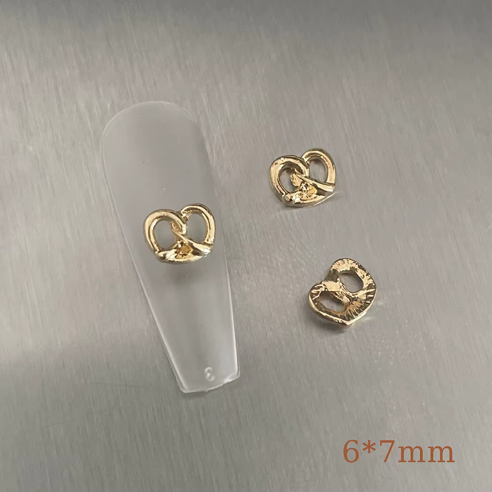 -Brezen Biscuits- Dessert amusant breloques pour ongles garder la régime accessoires de Nail Art all