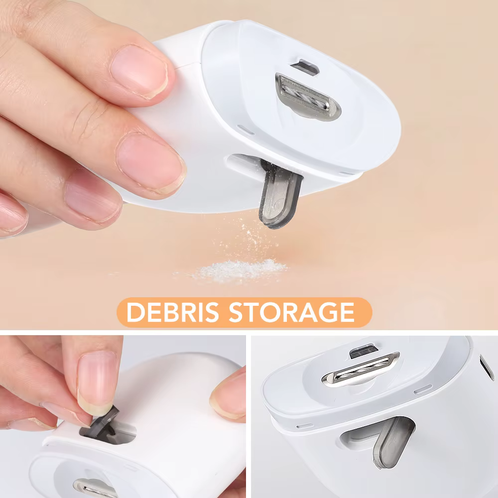 Coupe-ongles électrique automatique avec coupe-ongles léger, manucure pour soins de bébé, ciseaux po
