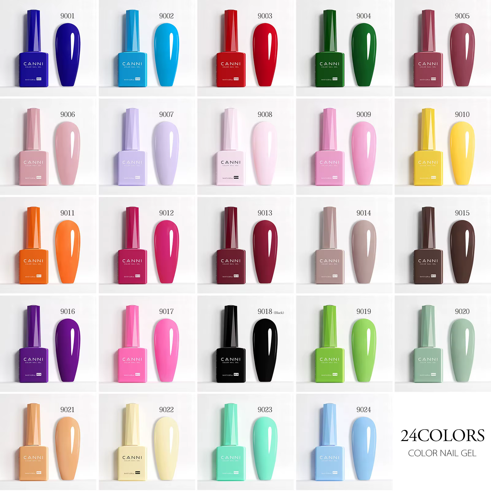 CANNI 9ml vernis à ongles couleur verte oeil de chat ongles magnétiques tremper UV LED Semi Permanen