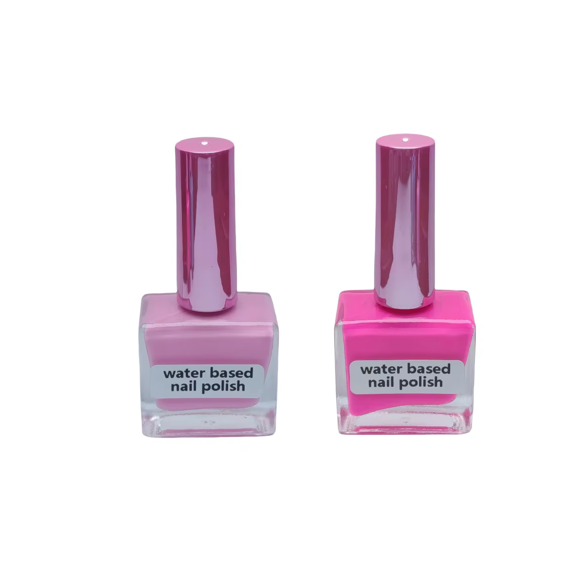 Vernis à ongles à base d'eau, 2 pièces, Non toxique, respirant, décoloré