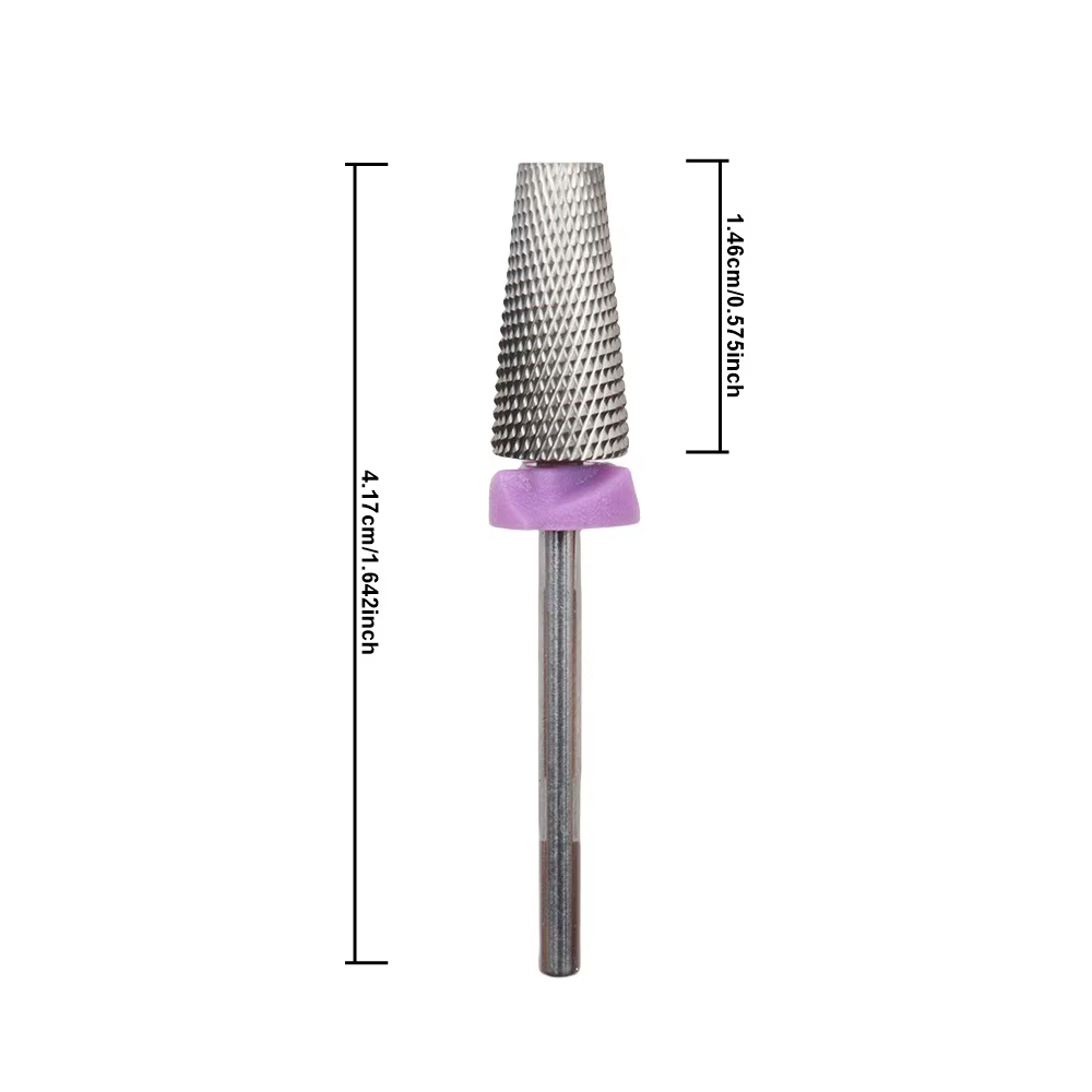 Fraise en carbure XXF pour manucure professionnelle, Machine de manucure rotative électrique, foret 