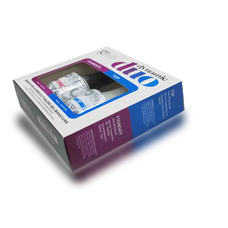 Ensemble de vernis à ongles en gel UV super lumineux pour manucure, couche de finition et de base sa