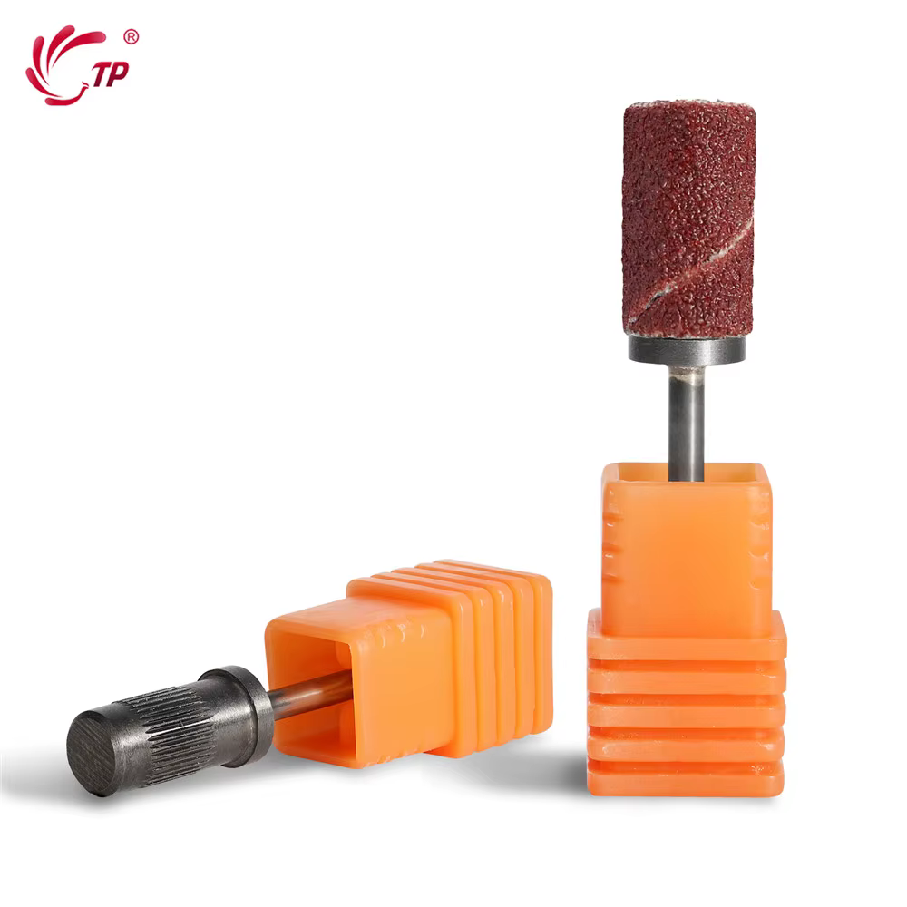 Foret à ongles en acier inoxydable, capuchon de meulage de pédicure, outils professionnels pour Salo