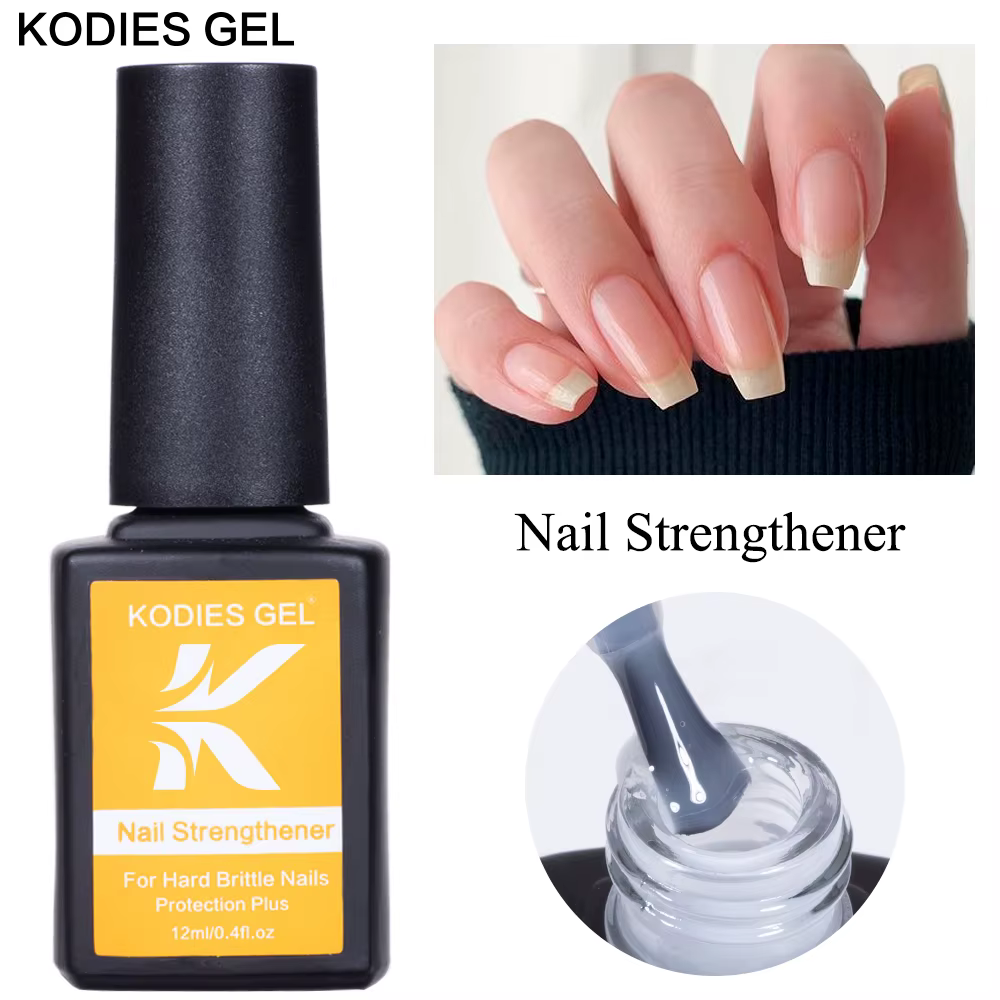 KODIES GEL fortifiant pour ongles 12ML traitement professionnel des ongles durcisseur vernis Normal 