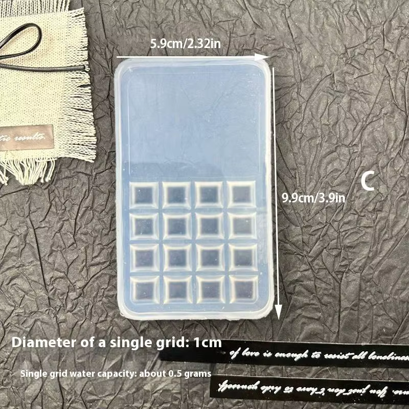 Palette de Couleurs pour Ongles Haute Transparence ou Palette de Vernis Gel, Plaque de Mélange et de