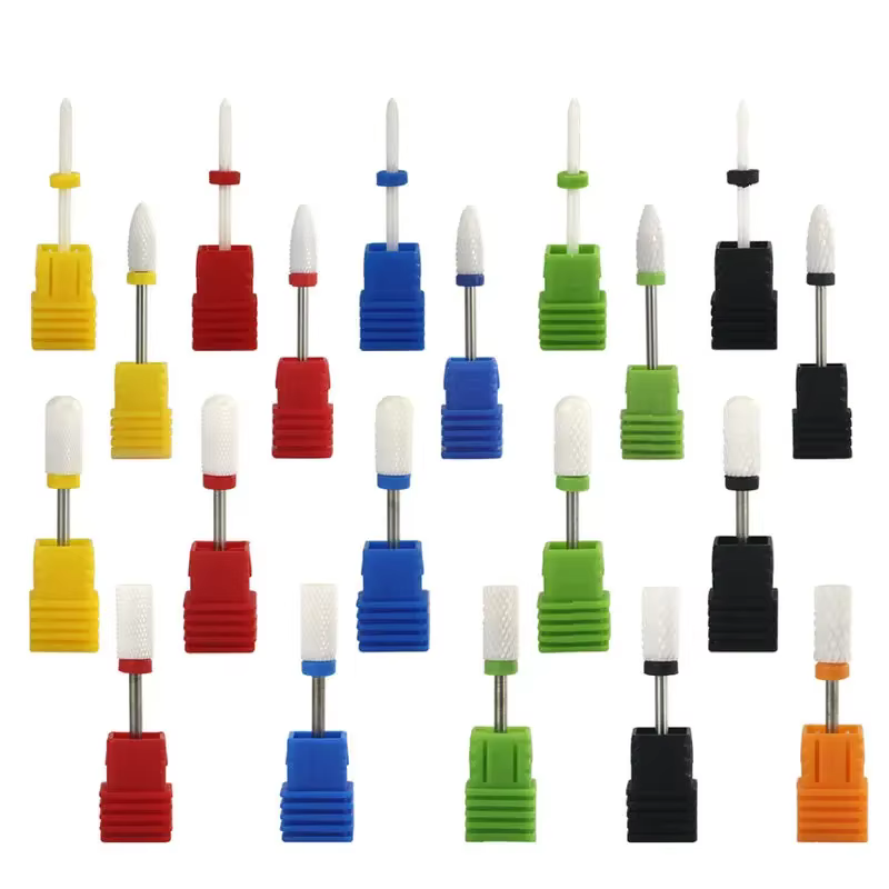 Perceuse à ongles en céramique, dispositif de nettoyage à coupe rotative pour Machine à Nail Art, ac