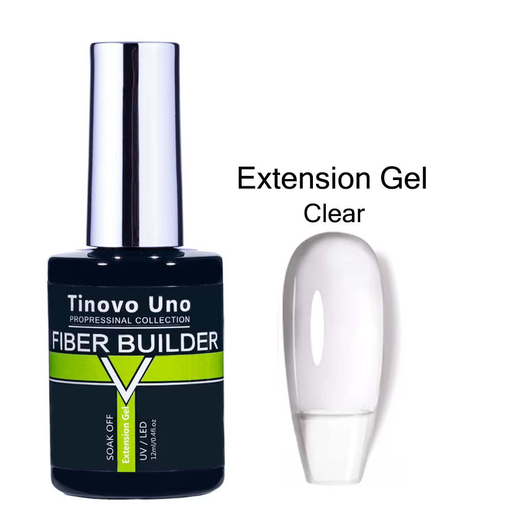 Tinovo Uno 41 couleurs constructeur Gel pour ongles dans une bouteille Gel de fibres pour Extensions