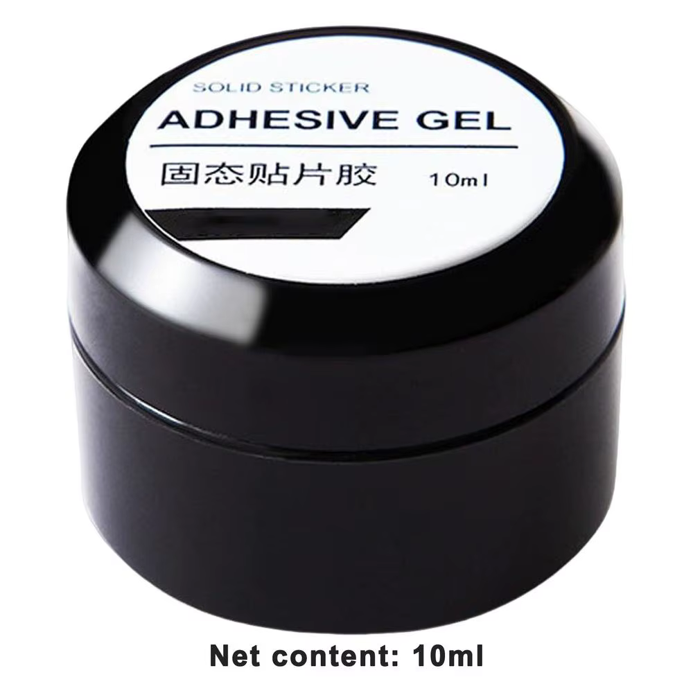 Gel adhésif pour ongles artificiels 10ml – Colle longue durée à forte adhérence pour faux ongles