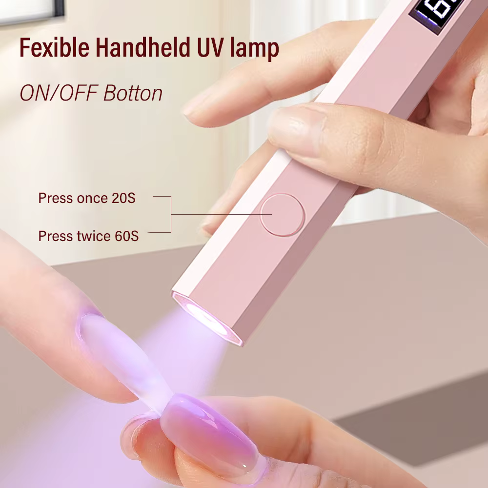 Lampe sèche-ongles portative pratique UV/LED, durcissement des ongles, tout le vernis Gel, outil d'a