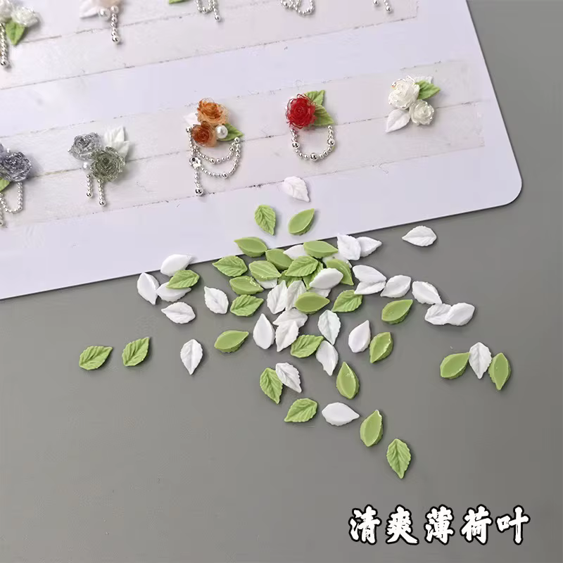 Breloques 3D Rose pour Nail Art, 50 pièces/20 pièces, résine camélia japonaise Kawaii, décorations e