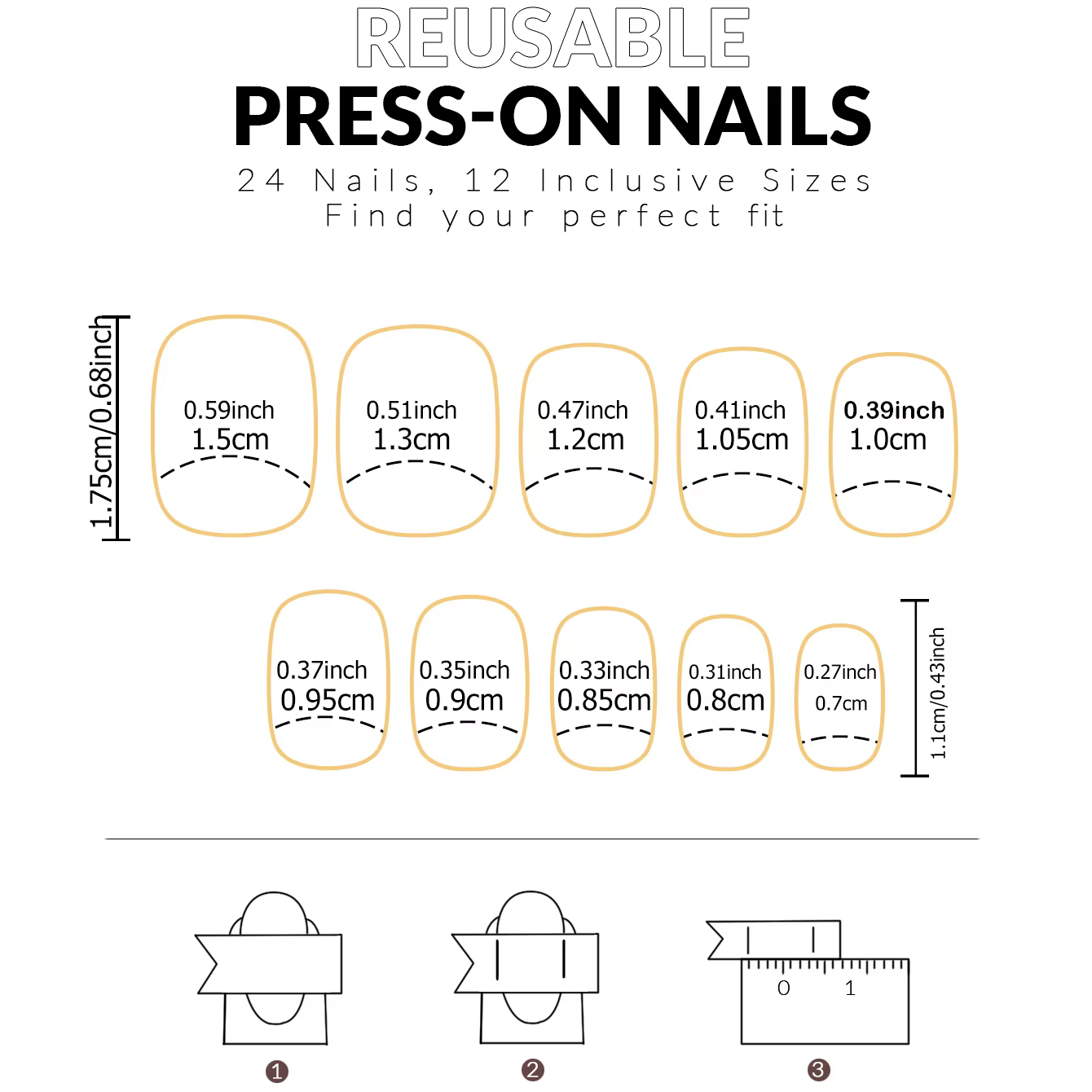 Améliorez instantané votre look avec un ensemble de faux ongles carrés courts noirs à couverture com