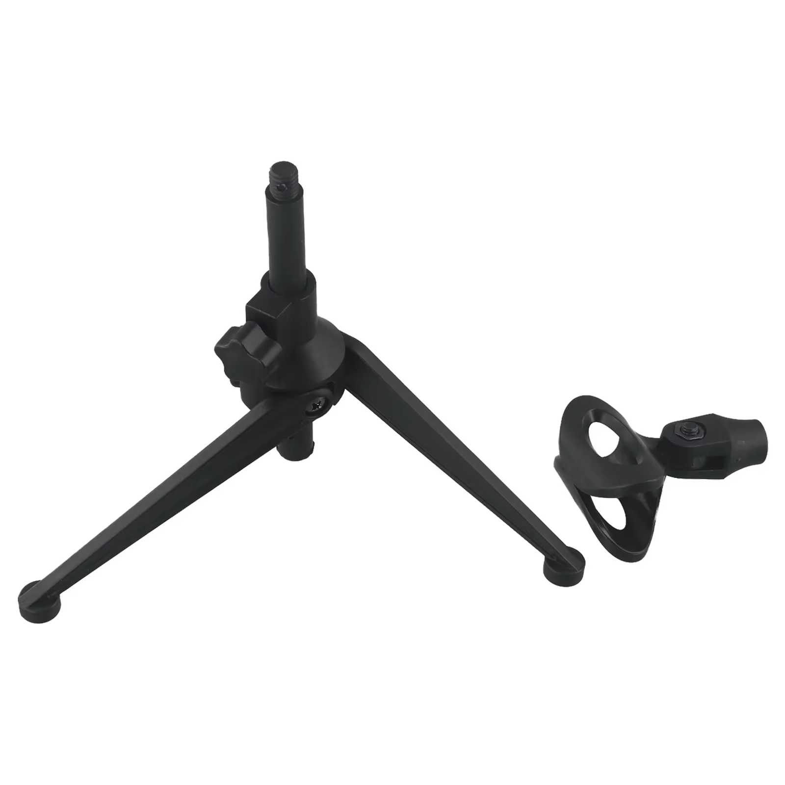 Supports de microphone réglables, trépieds de bureau, mini support de table portable, support de cli