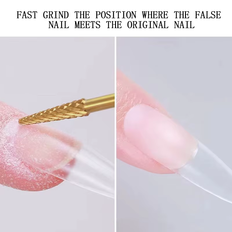Forets à Ongles en Carbure de Tungstène, Fraise pour Faux Ongles et Accessoire de Verhéritage à Bord