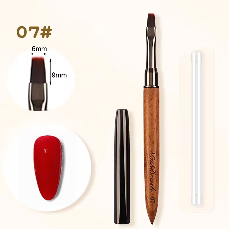 Pinceau de photothérapie pour colle à ongles, stylo de peinture UV pour gel, pinceau de dessin pour 