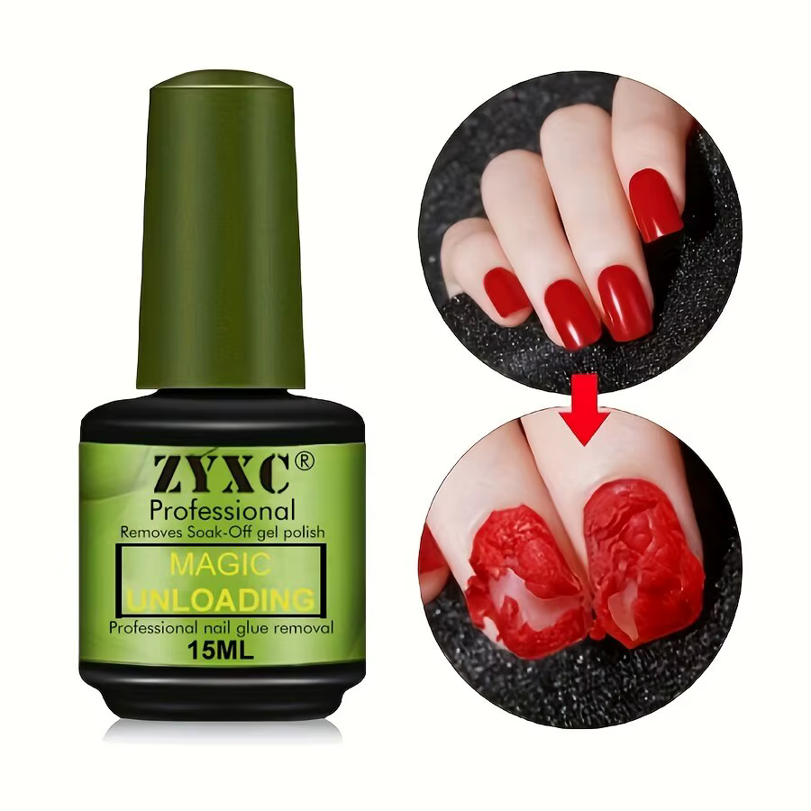 Colle magique pour vernis à ongles, Gel de manucure, facile à enlever, pointe d'ongle synthétique, d
